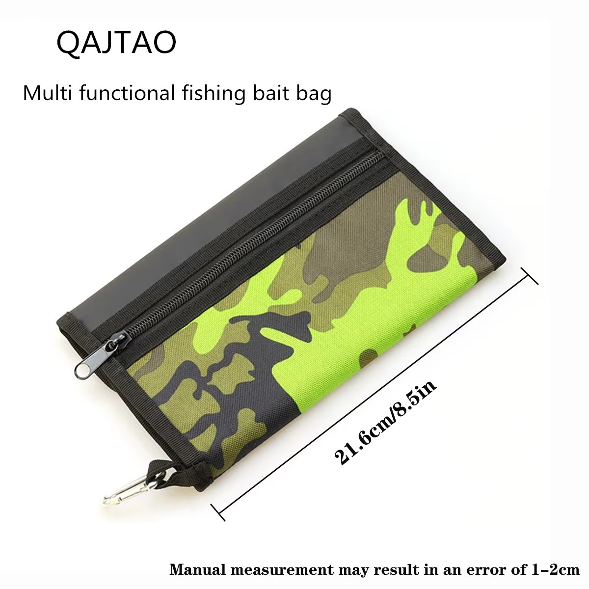 Ice Fishing Tip Up - QAJTAO Luya Sahte Yem Çantası Yumuşak