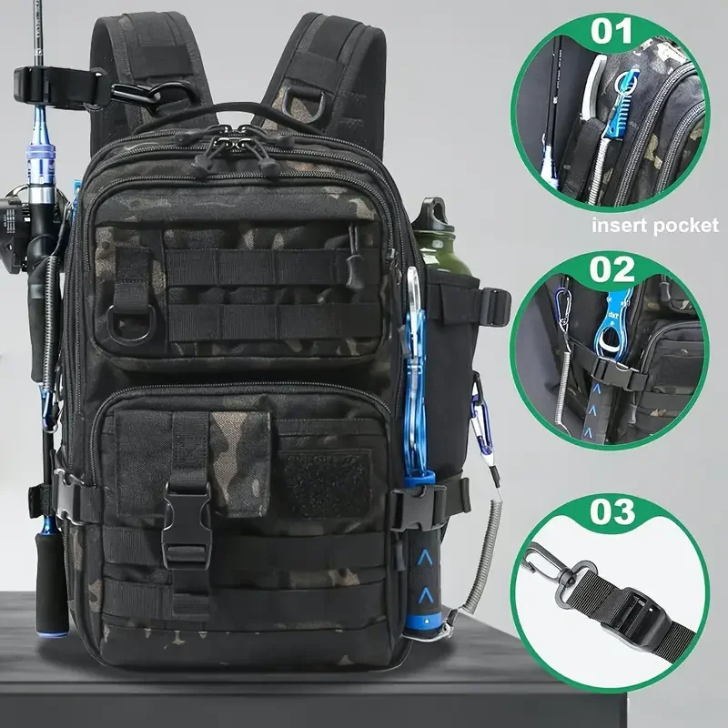 1000D Naylon Su Geçirmez Balık - Fishing Equipment Bag incelemesi ve fiyatı
