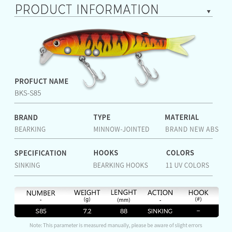 S85 Bearking Marka 1 ADET AS-S - Fishing Equipment Brands incelemesi ve fiyatı